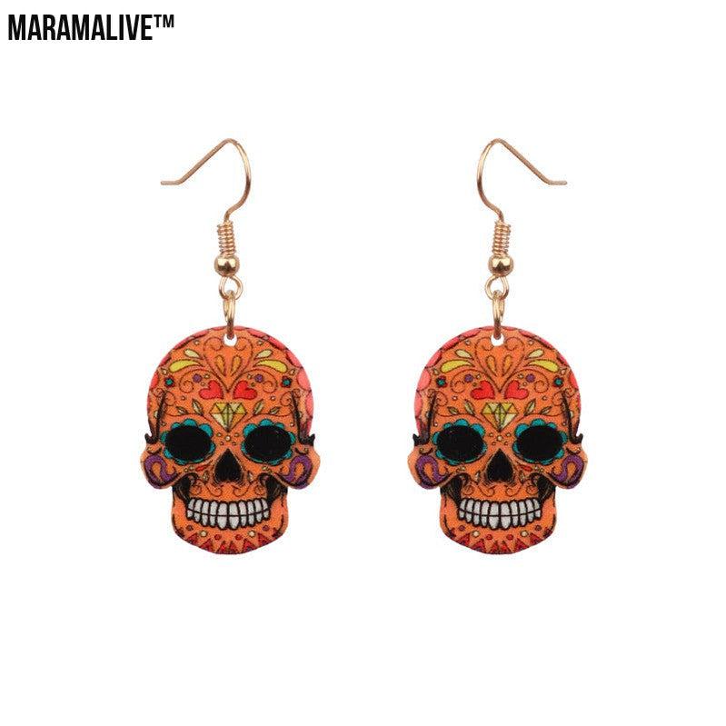 Original Punk Fear Ghost Earrings