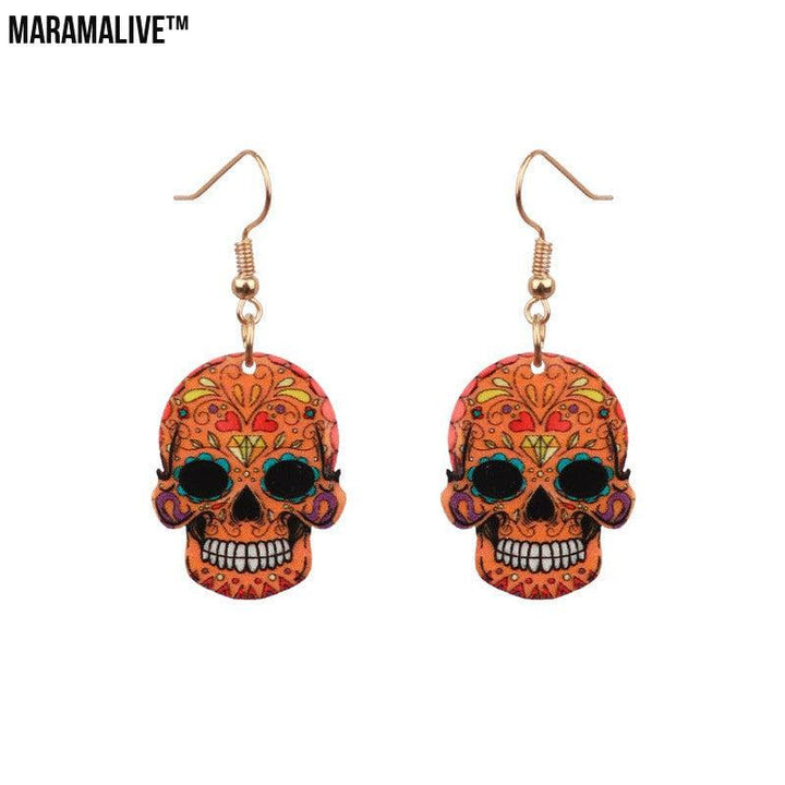 Original Punk Fear Ghost Earrings