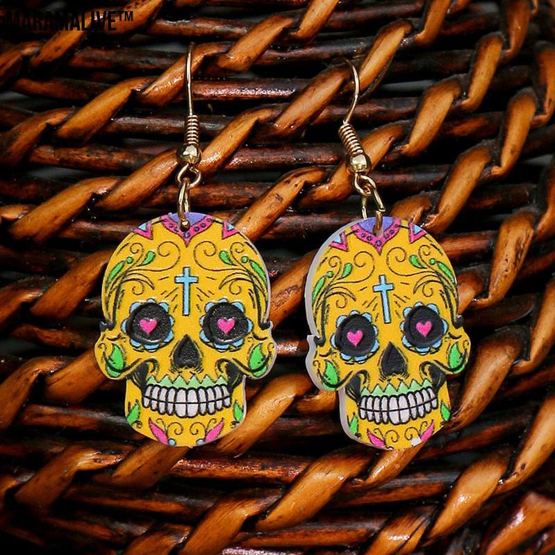 Original Punk Fear Ghost Earrings