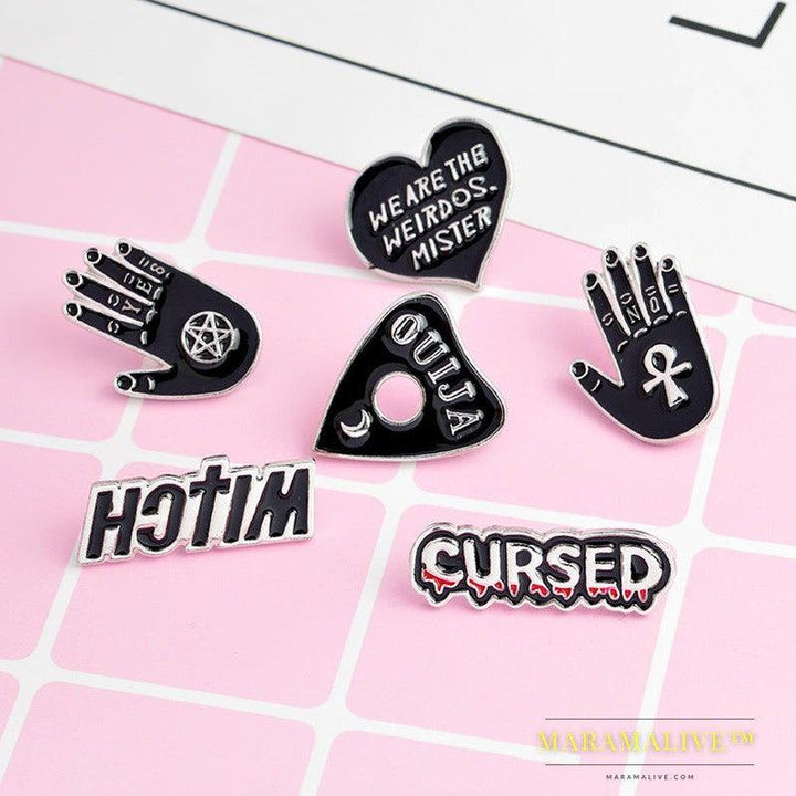 PUNK METAL BROOCHES