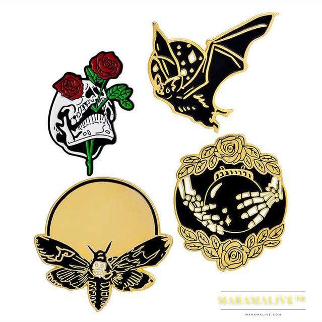 PUNK METAL BROOCHES