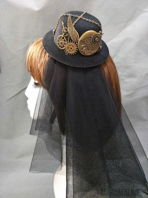 Party Show Decoration Hat Steampunk Hat Retro Lolita Accessories Gear