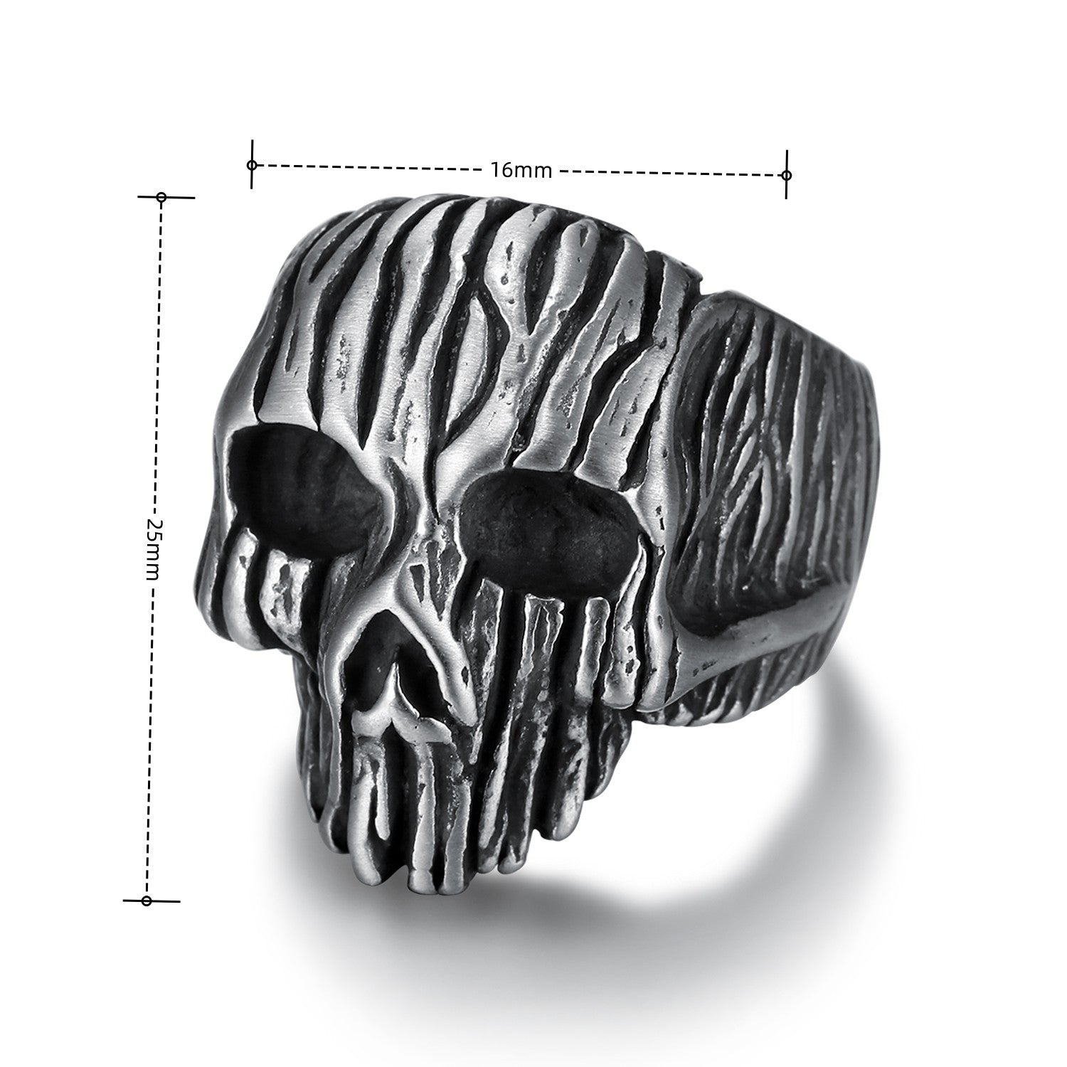 Personality Skull Men And Women Punk Ring Men