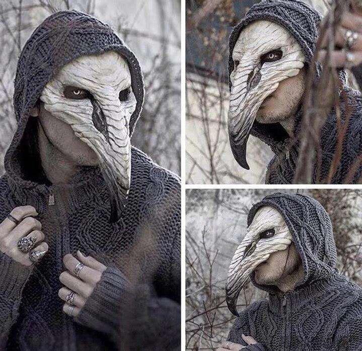 Plague Beak Mask Punk Cosplay Costume Period Masks Halloween