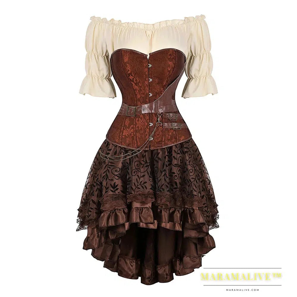 Plus Size Steampunk Pirate Outfits for Curvy Women