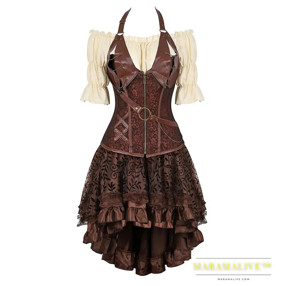 Plus Size Steampunk Pirate Outfits for Curvy Women