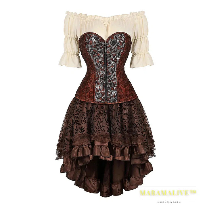 Plus Size Steampunk Pirate Outfits for Curvy Women