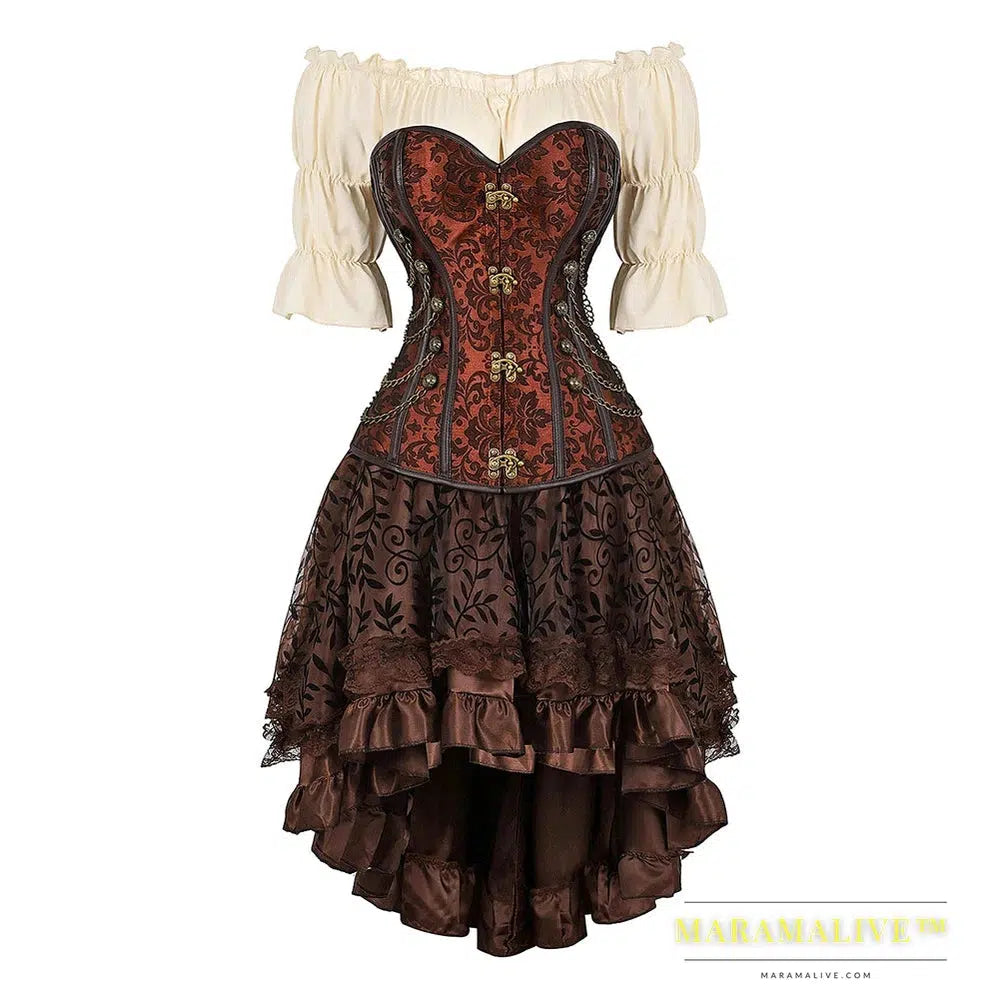 Plus Size Steampunk Pirate Outfits for Curvy Women