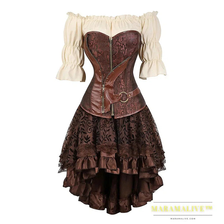 Plus Size Steampunk Pirate Outfits for Curvy Women