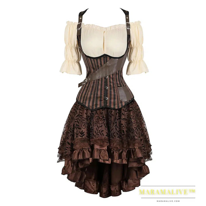 Plus Size Steampunk Pirate Outfits for Curvy Women