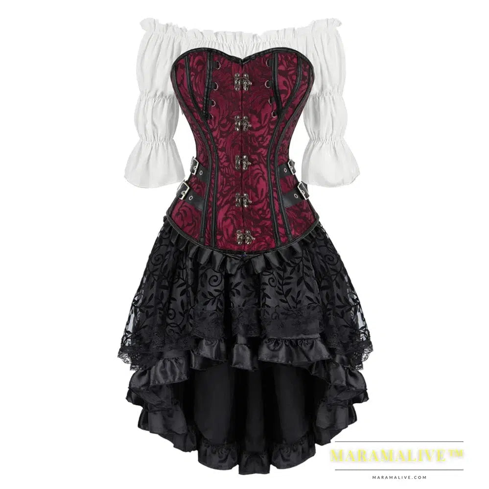 Plus Size Steampunk Pirate Outfits for Curvy Women