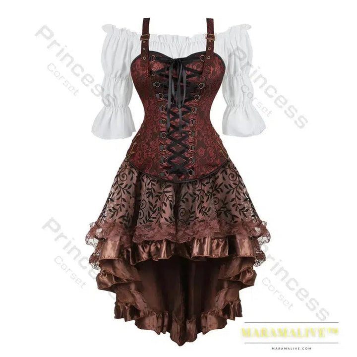 Plus Size Steampunk Pirate Outfits for Curvy Women