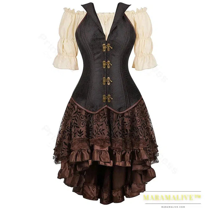 Plus Size Steampunk Pirate Outfits for Curvy Women