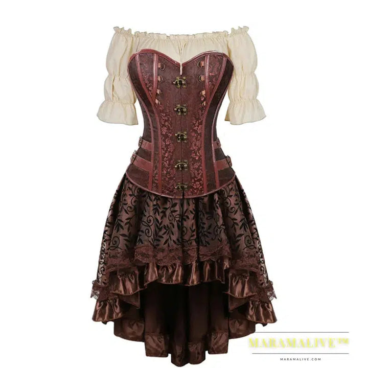 Plus Size Steampunk Pirate Outfits for Curvy Women