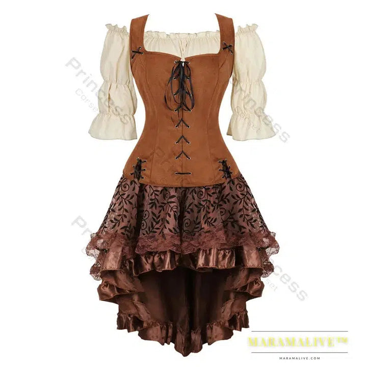 Plus Size Steampunk Pirate Outfits for Curvy Women