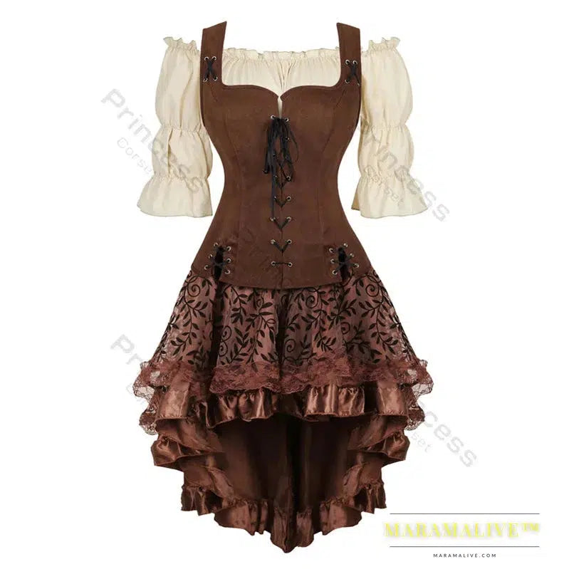 Plus Size Steampunk Pirate Outfits for Curvy Women