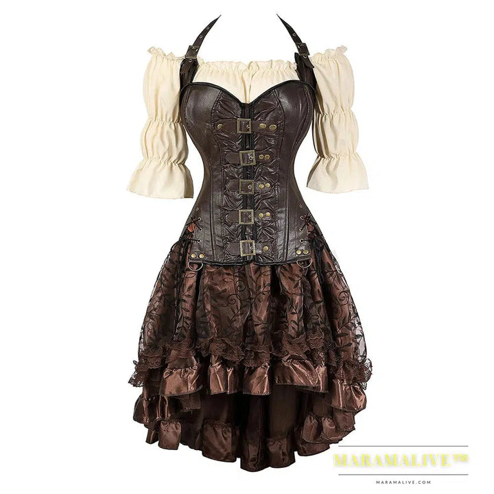 Plus Size Steampunk Pirate Outfits for Curvy Women