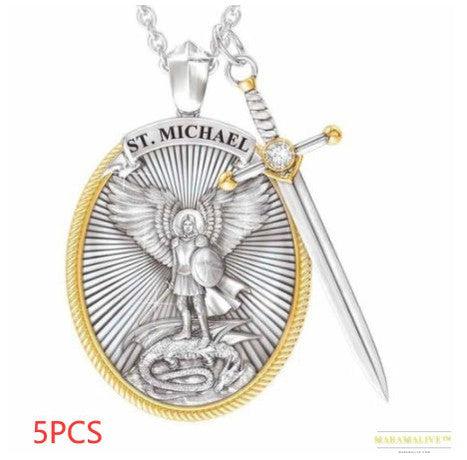 Protection Shield Western Mythology Faith Necklace