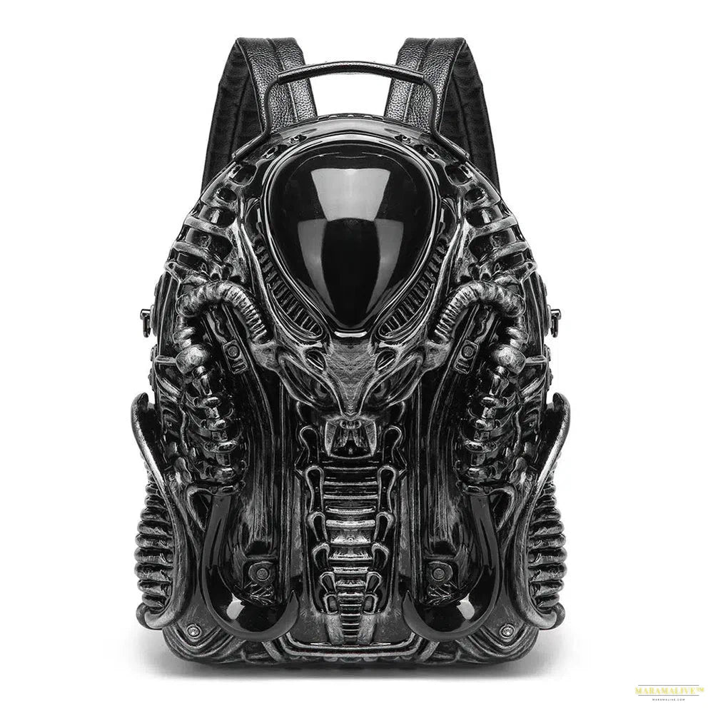 Punk Backpack for Women Purses and Handbags Luxury Designer Backpacks Steampunk Motor Cobra Schoolbag for Man Retro Bookbag