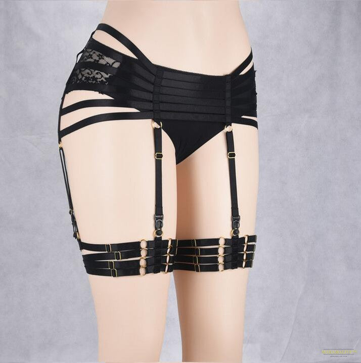 Punk Goth Harajuku Style Handmade Garter Belt Maramalive™