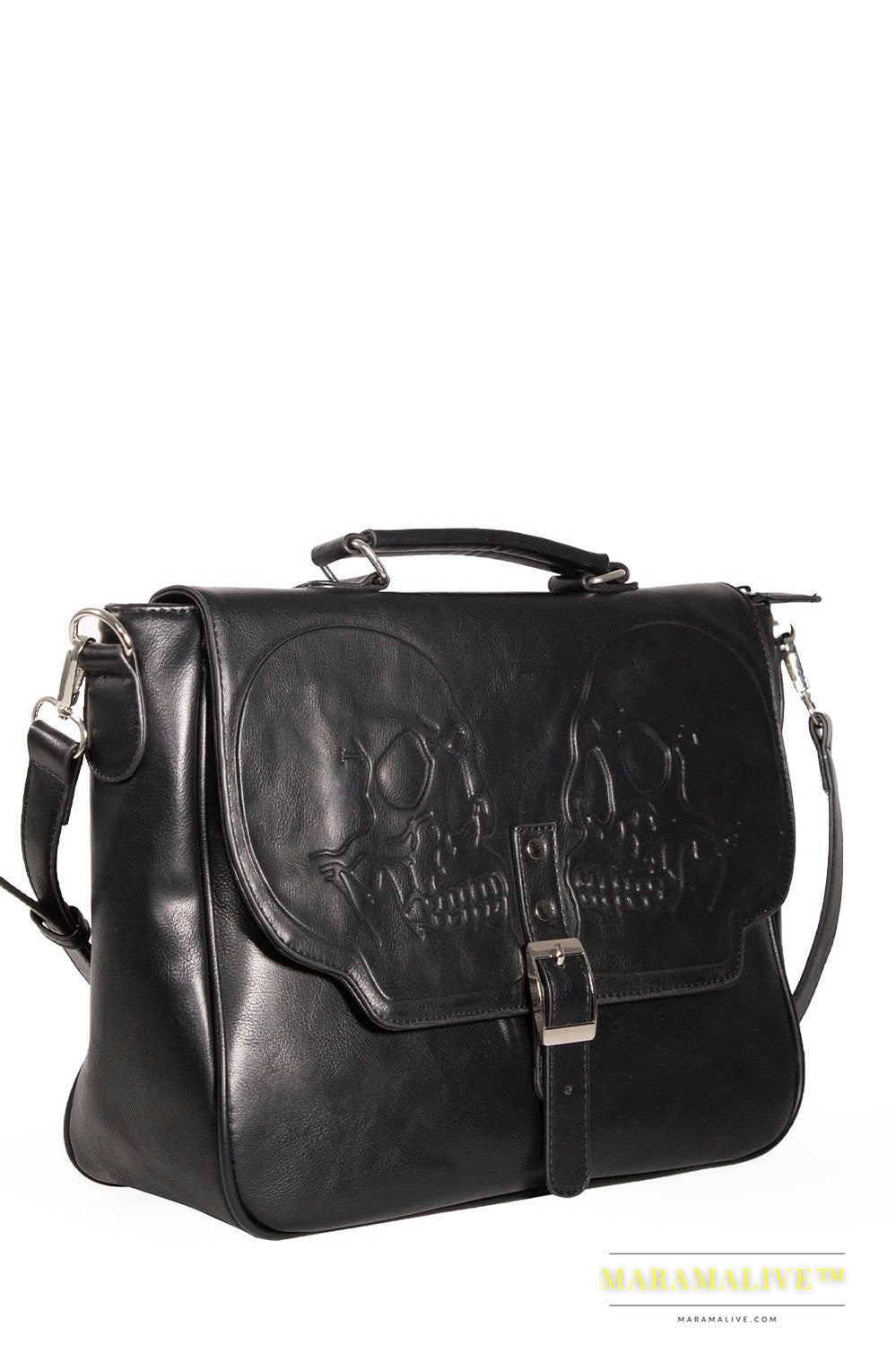 Punk Gothic Skull One Shoulder Crossbody Bag