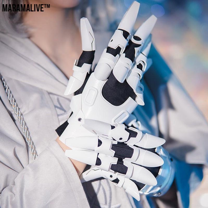 Punk Mechanical Knight Hand Armour Men's And Women's Gloves