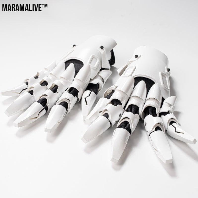 Punk Mechanical Knight Hand Armour Men's And Women's Gloves