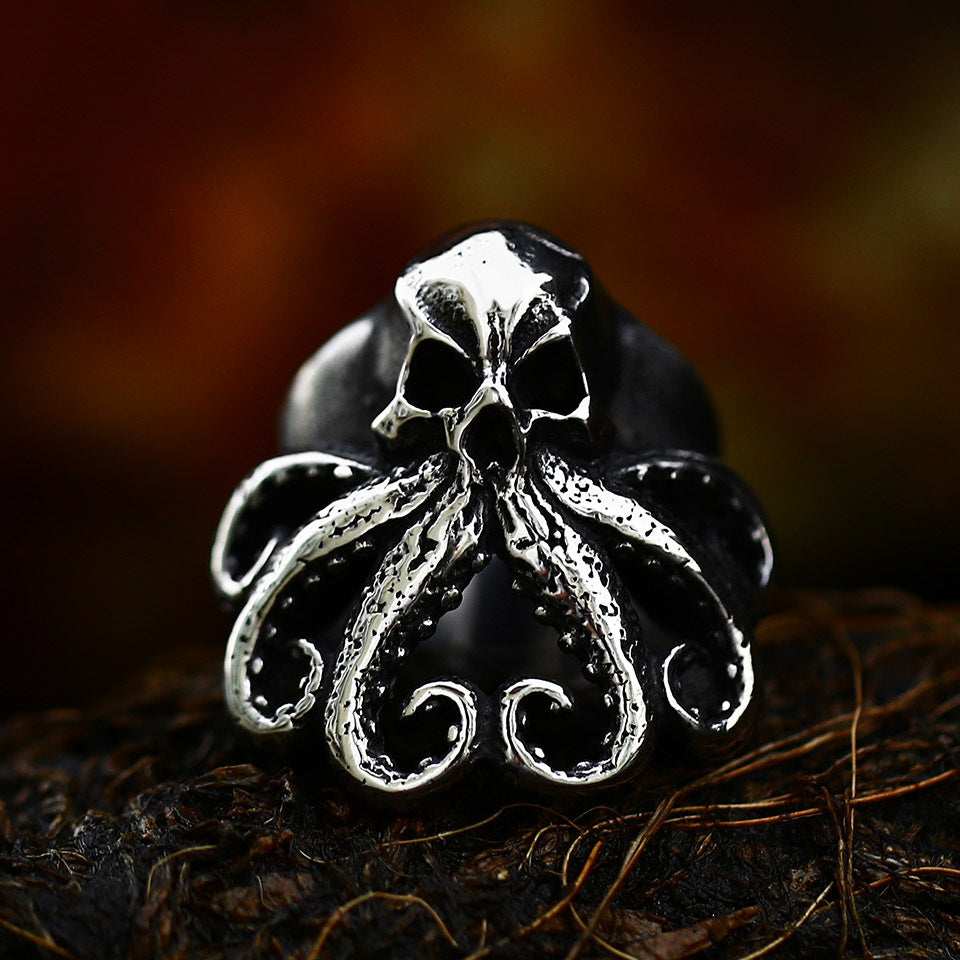 Punk Retro Skull Ring