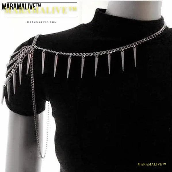 Punk Spike Body Chain Jewelry