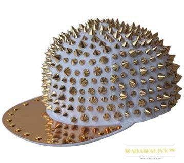 Punk Studded Handmade Rivet Street Cap