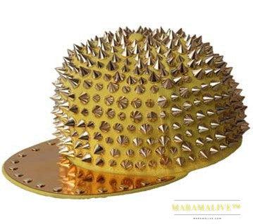 Punk Studded Handmade Rivet Street Cap