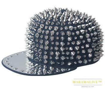 Punk Studded Handmade Rivet Street Cap