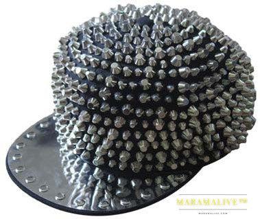 Punk Studded Handmade Rivet Street Cap