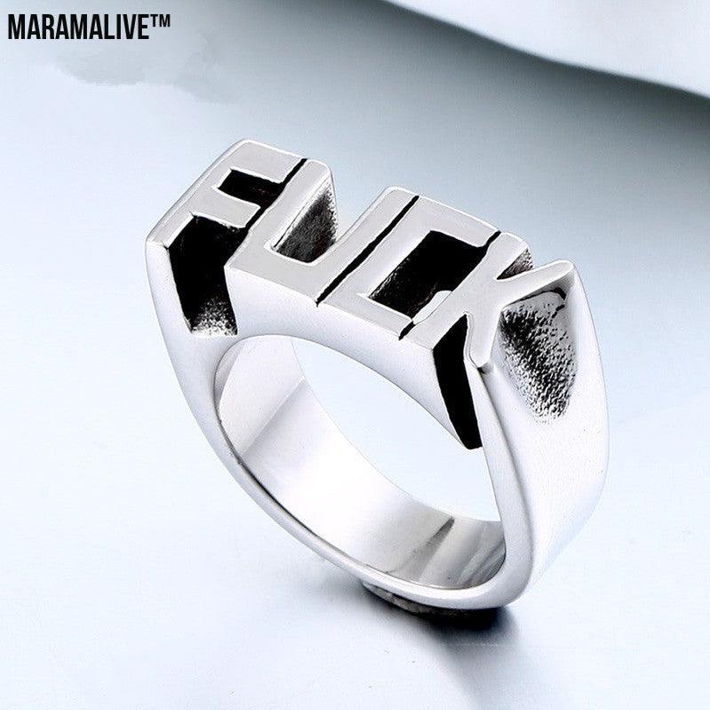 Punk style ring