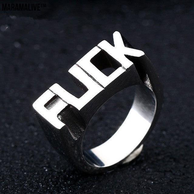 Punk style ring