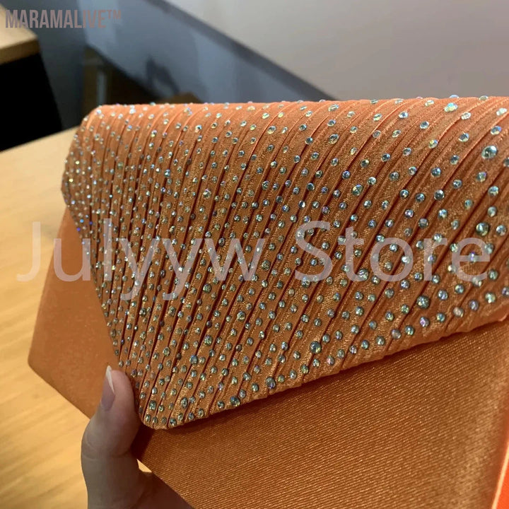 Purple Women Wedding Clutch Handbag Luxury PU Leather Bags Designed Clutch Purse 2024 Envelope Summer Clutches Evening Prom Bags