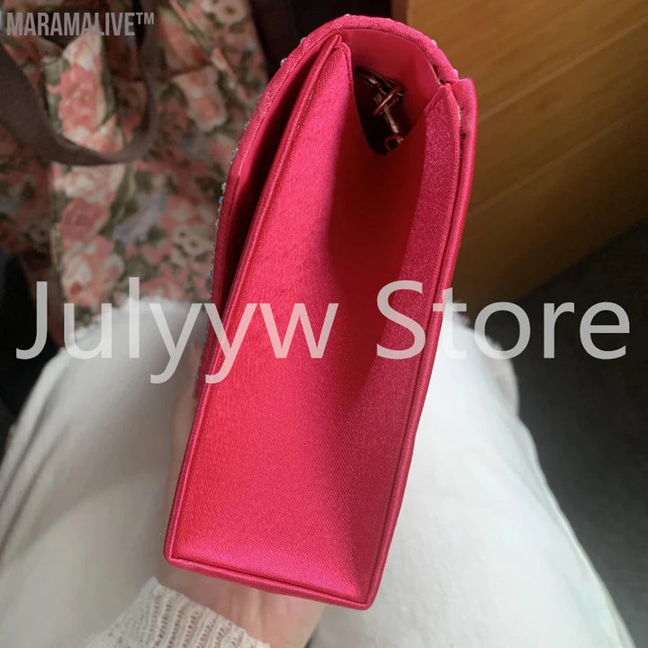 Purple Women Wedding Clutch Handbag Luxury PU Leather Bags Designed Clutch Purse 2024 Envelope Summer Clutches Evening Prom Bags