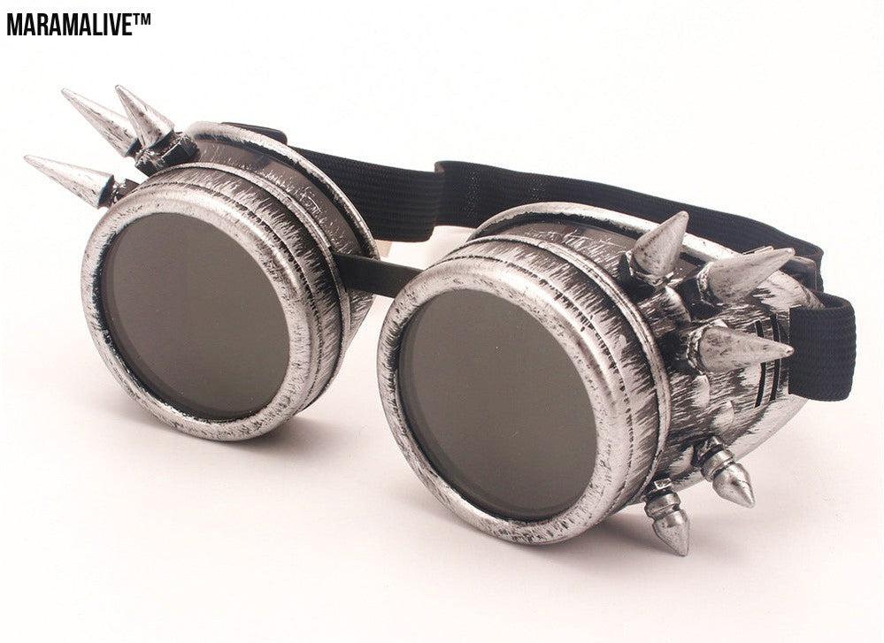 Retro Protective Glasses - Steampunk Cosplay Goggles