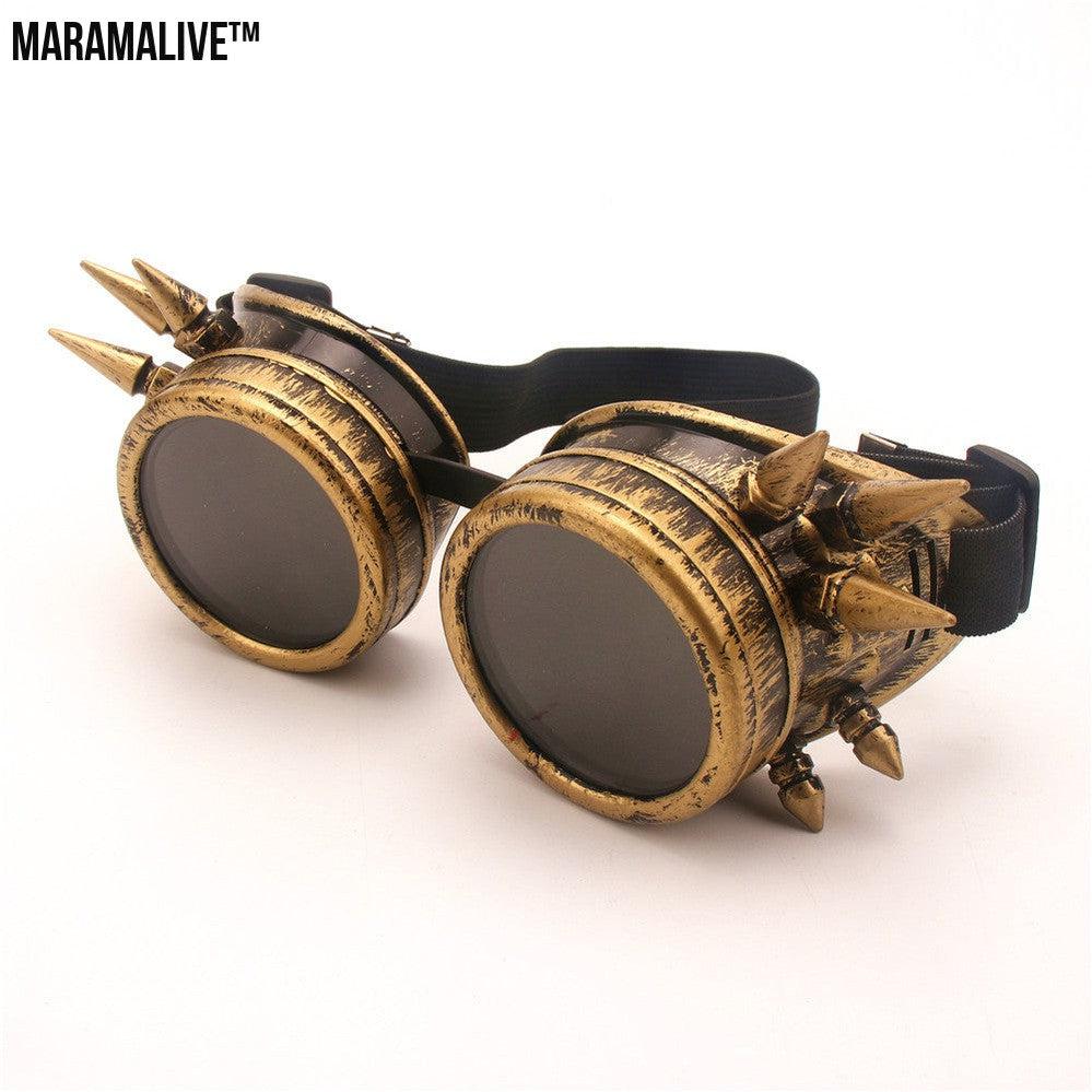 Retro Protective Glasses - Steampunk Cosplay Goggles