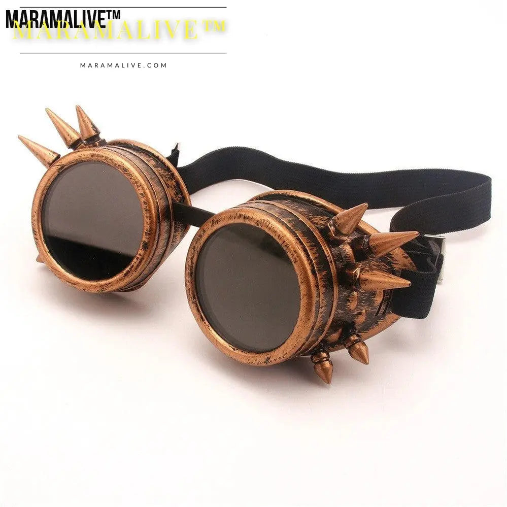 Retro Protective Glasses - Steampunk Cosplay Goggles