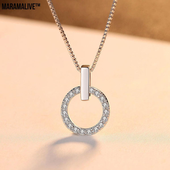 Round Pendant Necklace