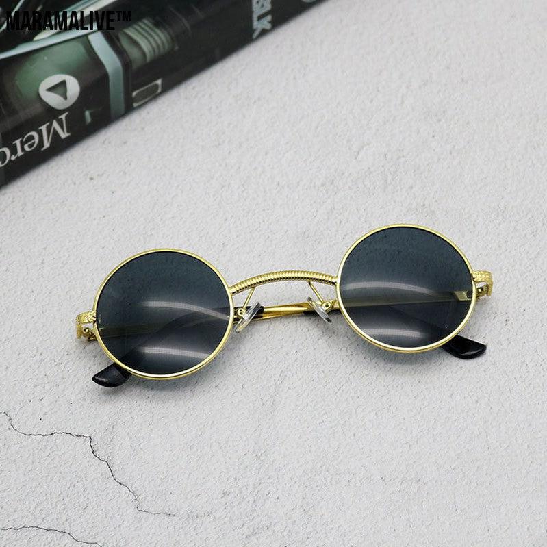 Round sunglasses steampunk sunglasses