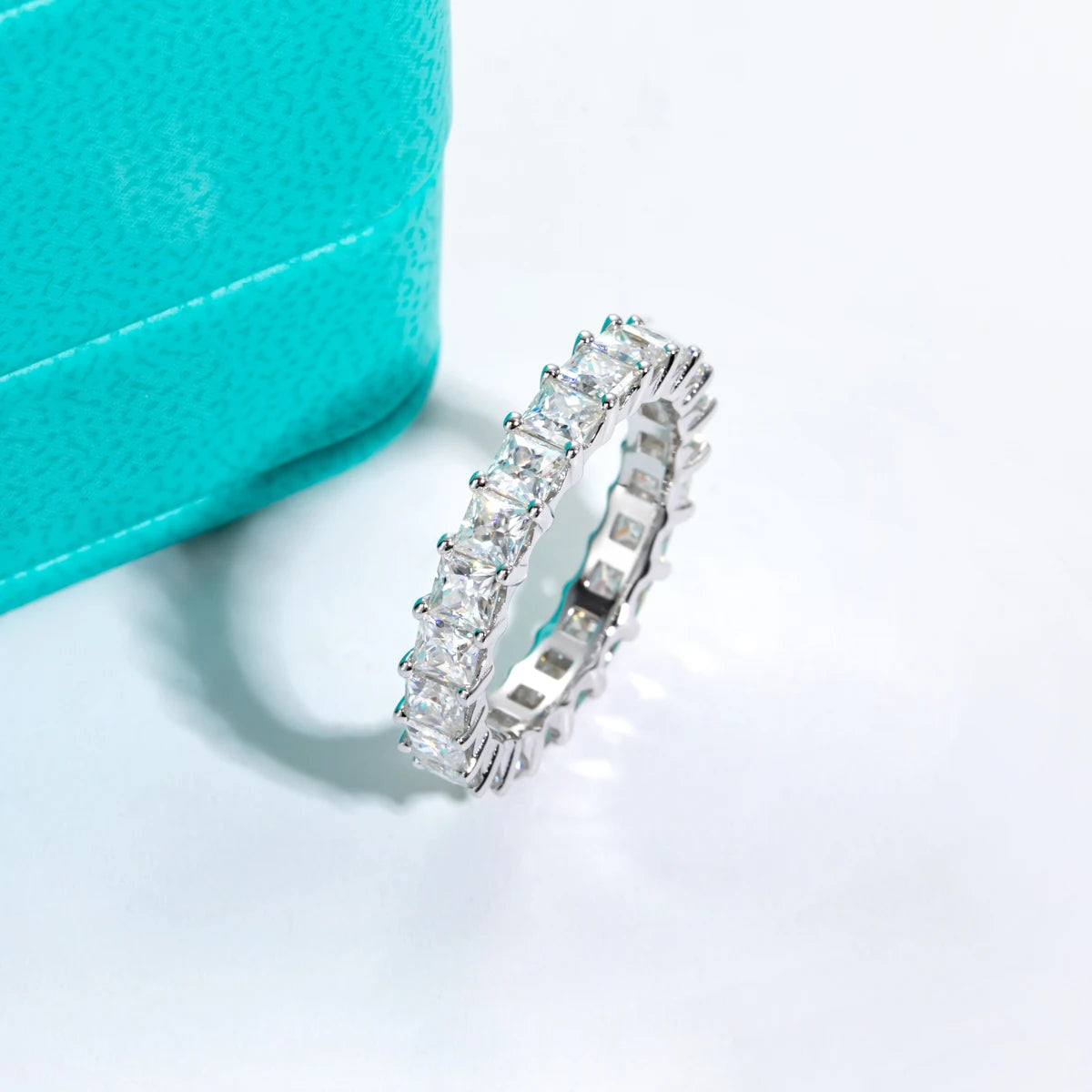 Moissanite Eternity Wedding Bands: A Lifetime of Brilliance