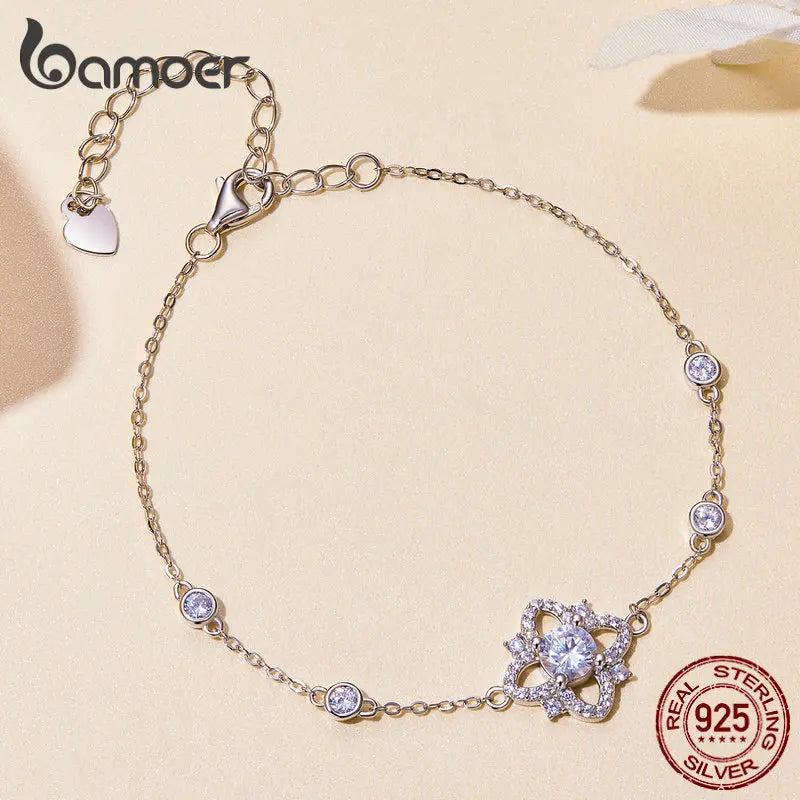 Color VVS1 EX 0.5CT Moissanite Bracelet for Women Valentine's Day Gift 925 Sterling Silver Shining Fine Jewelry MSB004