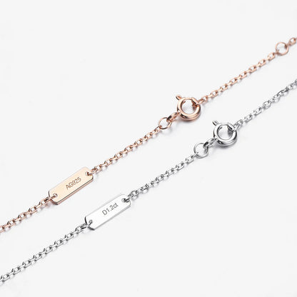 100% 925 Sterling Silver Moissanite Diamond Butterfly Pendant Necklace Earrings For Women Sparkling Fine Jewelry Set Gift