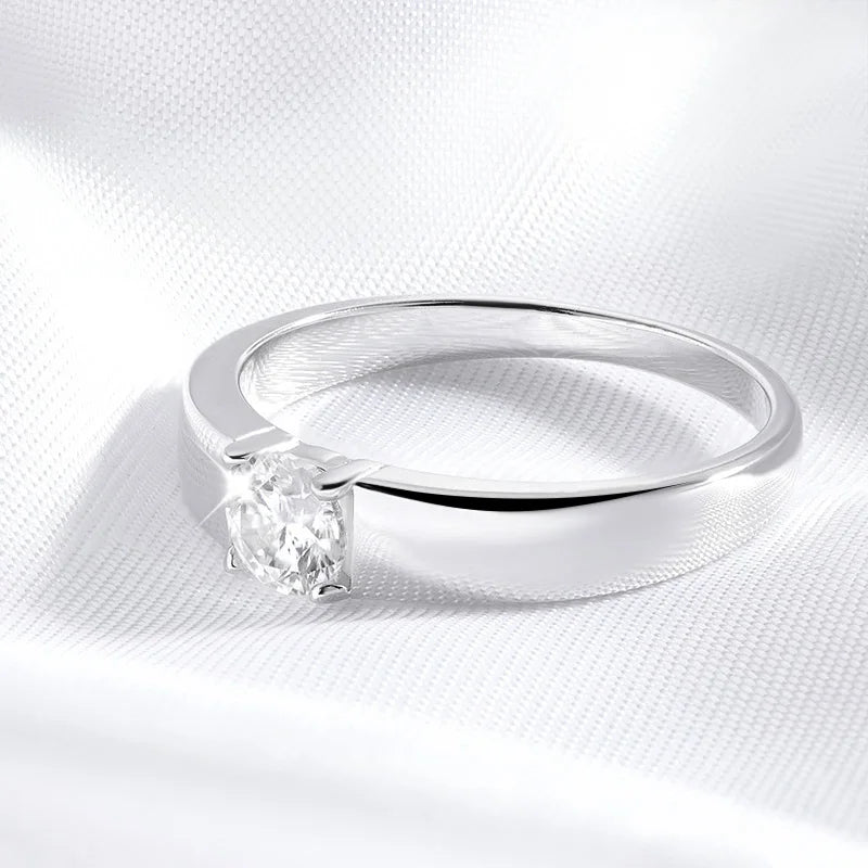 Men's moissanite rings: silver, bands.