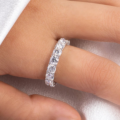 Moissanite Eternity Rings - The Perfect Band Choice