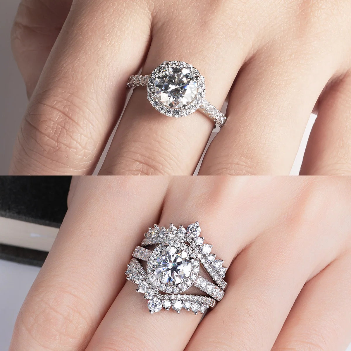 Moissanite Halo Engagement Rings: For That Special Proposal