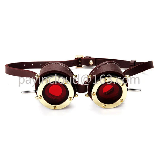 Steampunk Industrial Retro Goggles Halloween Gothic Metal Goggles Dark Clothing Accessories