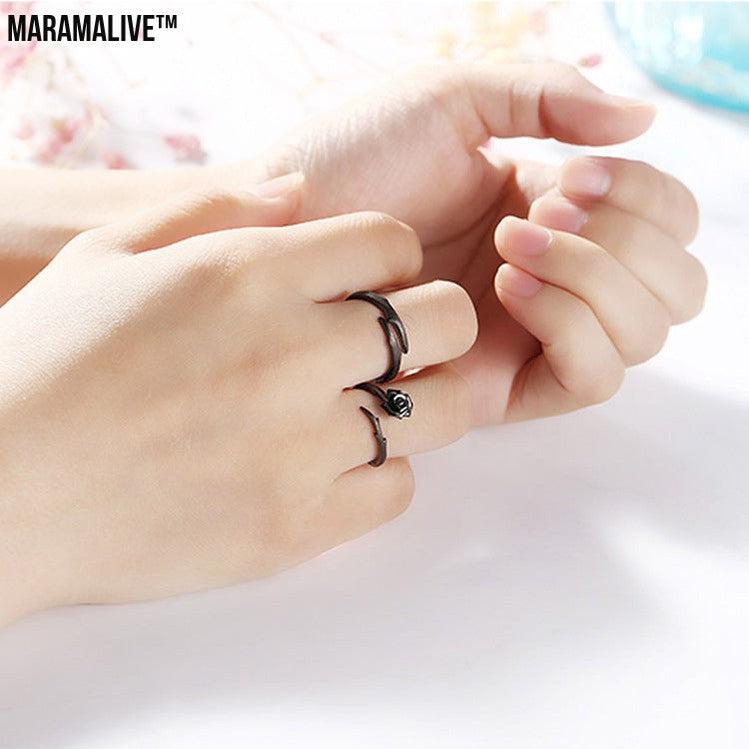 S925 Sterling Silver Ring Couple Men And Women